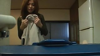 Late black-hearted video be proper of naughty Japanese MILF Karen Hayashi giving junkie